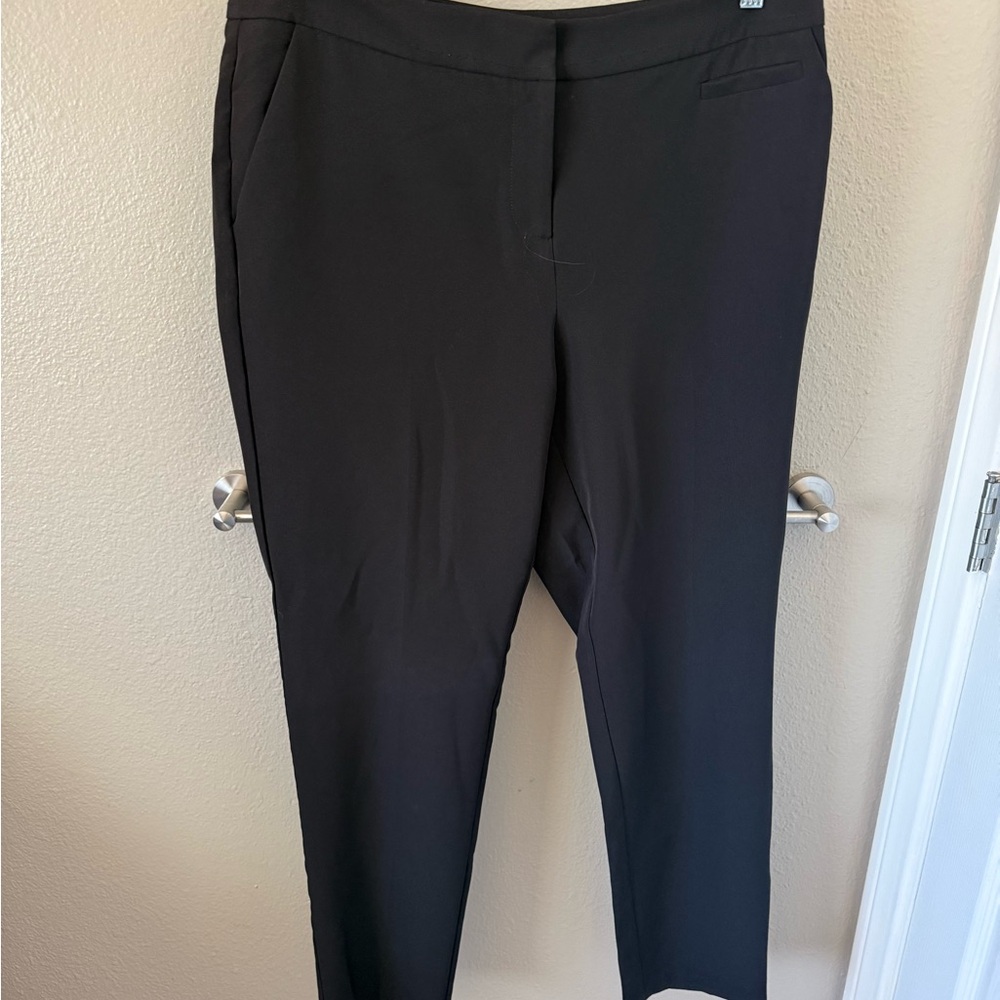 Laundry By Shelli Segal Black Cropped Pants